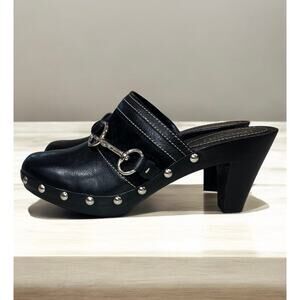 Y2K Coach A0357 Sutton Leather Clog - Size 8.5M